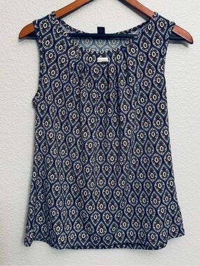 By Design Sleeveless Dressy Tank Top Blouse S